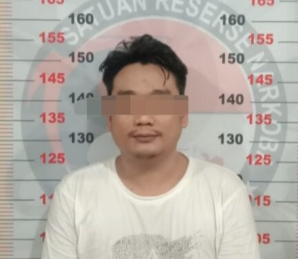 Polres Bontang Bekuk Pengedar Sabu di  Tanjung Laut