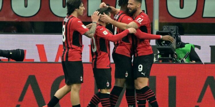 Menang Tipis  Kontra Lazio, AC Milan Duduki Puncak Klasemen Coppa Itali