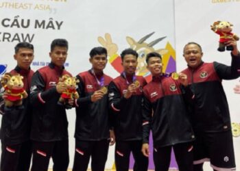Dibawah Asuhan Surianto, Timnas Takraw Indonesia Berhasil Raih Emas di Sea Games 2021
