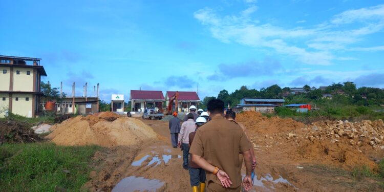 Komisi III DPRD Bontang Soroti Progres Proyek Pengerjaan Turap Sungai Bontang