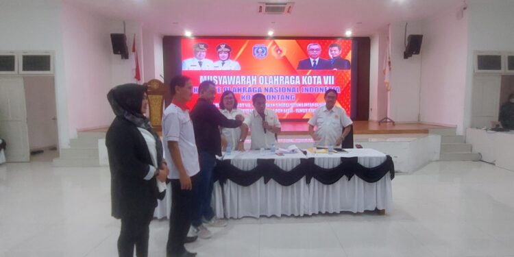 Tanpa Pesaing, Jamaluddin  Terpilih Jadi Ketua Koni Bontang