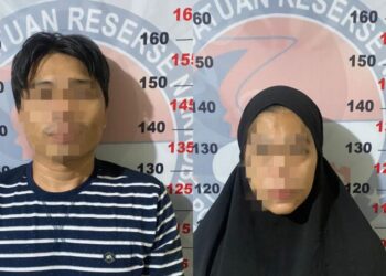 Pasangan  Suami Istri Diamankan Polres Bontang, Diduga Terlibat Penyalahgunaan Narkoba