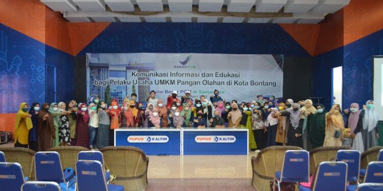 Wujudkan Kemandirian Usaha, PKT Dorong UMK Bontang Miliki Registrasi Produk dan Izin Edar BPOM