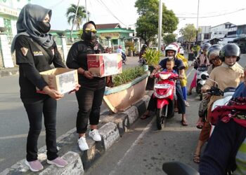 Bantu Korban Kebakaran di Pisangan, Galak Bontang Mawil Selatan Gelar Aksi Galang Dana