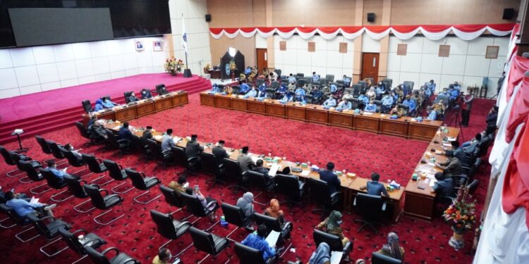 Rapat Pertanggungjawaban APBD 2022, Fraksi Gerindra Berkarya Minta Pemkot Bontang Tindak Lanjuti Laporan BPK