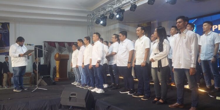 Dilantik Jadi Ketua BPC HIPMI Bontang, Awinardi Siap Gairahkan Usaha Muda