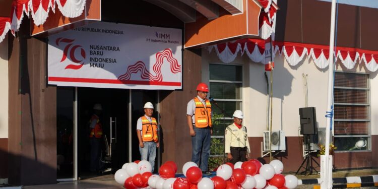 Peringati HUT RI ke-79, PT Indominco Mandiri Gelar Upacara bendera, KTT: Kami Komitmen Beri Sumbangsi Bagi Negara dan Wilayah Sekitar Perusahaan