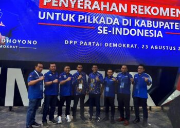 Pasangan Sutomo Jabir-Nasrullah  Dapat Restu Dari Partai Demokrat