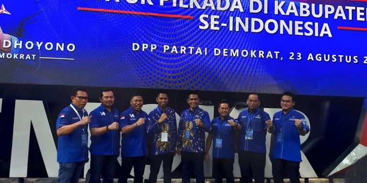 Pasangan Sutomo Jabir-Nasrullah  Dapat Restu Dari Partai Demokrat