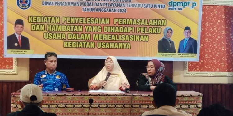 DPM-PTSP Bontang Gelar Kegiatan Penyelesaian Permasalahan Usaha, 24 Perusahaan Lintas Sektor Ikut Berpartisipasi