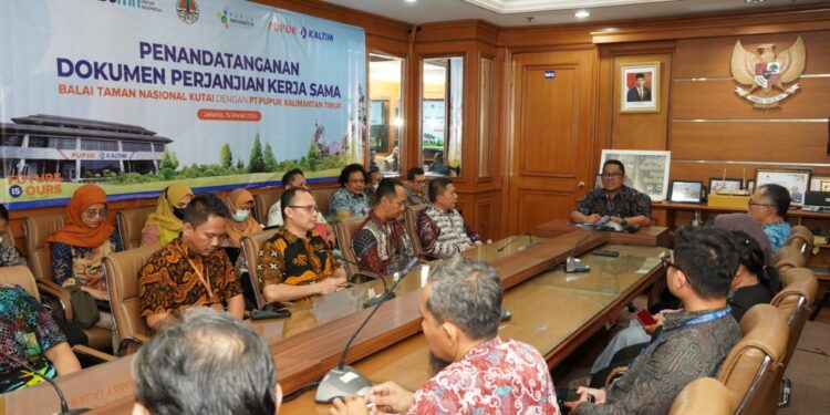 Pupuk Kaltim Bantu Pemulihan Ekosistem dan Konservasi Keanekaragaman Hayati Taman Nasional Kutai