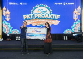 Program PKT Proaktif bantu 4.160 Paket Sembako Bagi Warga Bontang