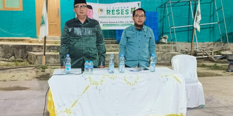 Reses Pertama Anggota DPRD Bontang Bonnie Sukardi, Ini Tiga Fokus Masalah  yang Diprioritaskan