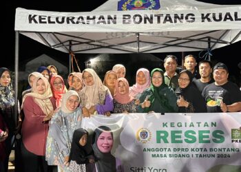 Reses Perdana, Wakil Ketua DPRD Bontang Sitti Yara Nyatakan Siap Benahi Kampung Ambalat, Bontang Kuala