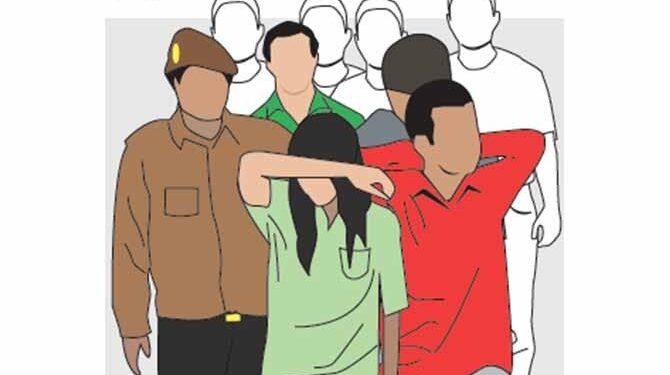 Diduga, Oknum Asn Bontang Selingkuh dengan Istri Orang, Pelaku Digrebek dan Digiring ke Kantor Polisi