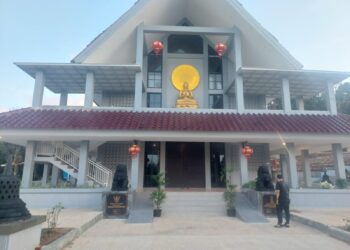 Seniman Patung Kenamaan Nyoman Alim Moestapha Ikut Bangun Vihara Nanasamvara di Bontang, Siap Jadi Ikon Wisata Religi