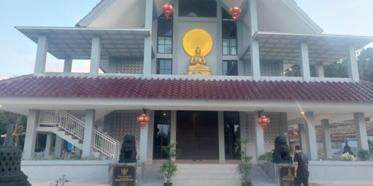 Seniman Patung Kenamaan Nyoman Alim Moestapha Ikut Bangun Vihara Nanasamvara di Bontang, Siap Jadi Ikon Wisata Religi