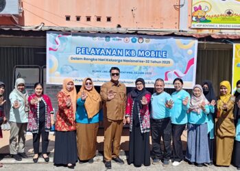 DWP DPM-PTSP Bontang Dukung Langsung Pelayanan KB Mobile
