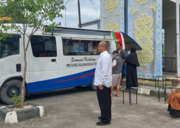 Samsat Bontang Hadir di MPP Pasar Taman Rawa Indah, Permudah Warga Urus Pajak Kendaraan