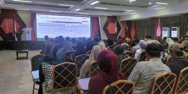 Sosialisasi LKPM, DPMPTSP Bontang Identifikasi Masalah Pelaporan LKPM