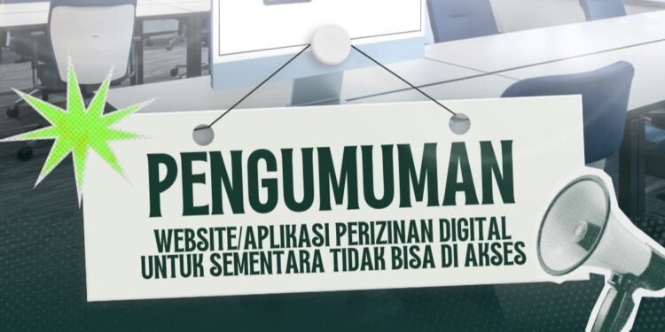 Layanan Perizinan Digital DPMPTSP Bontang Terganggu Sementara, Pemeliharaan Sistem Sedang Dilakukan