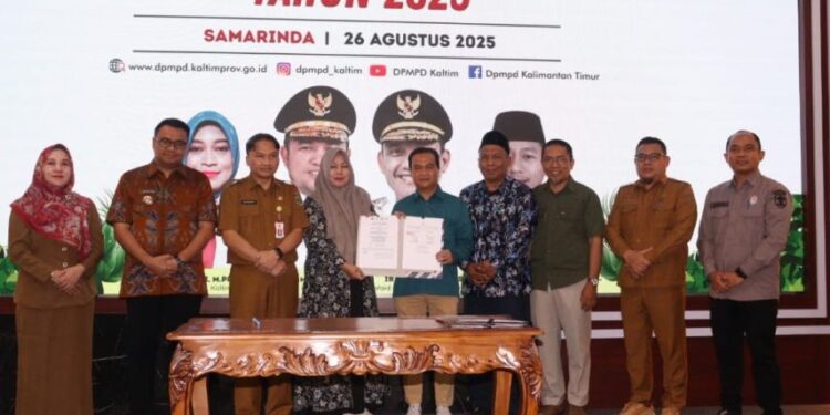 Bupati Kukar Teken MoU, Desa-Desa di Kukar Jalin Kerja Sama dengan Dunia Usaha