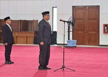 Wali Kota Bontang Lantik Akhmad Suharto sebagai Pj Sekda, Fokus Atasi Stunting