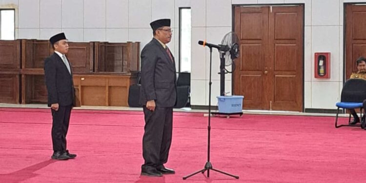 Wali Kota Bontang Lantik Akhmad Suharto sebagai Pj Sekda, Fokus Atasi Stunting