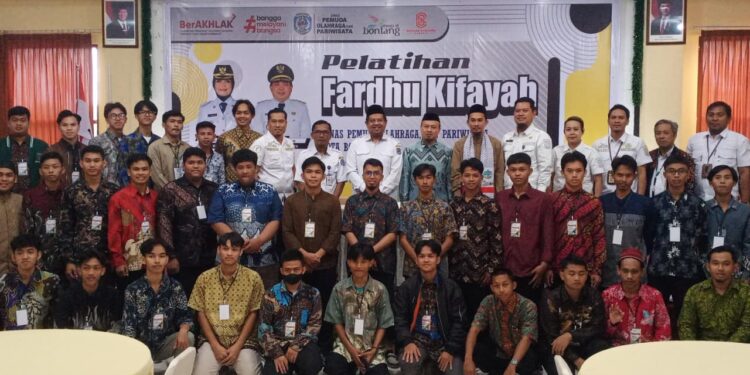 Dispopar Bontang Gelar Pelatihan Fardu Kifayah untuk Penguatan Peran Pemuda