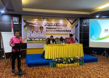 Dispopar  Bontang Perkuat Kapasitas Pelaku Ekraf Lewat Pelatihan Pemasaran Digital