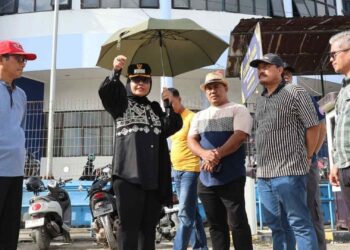 Wali Kota Bontang Soroti Sampah di Pelabuhan Loktuan, Minta Program GESIT Diterapkan Ketat
