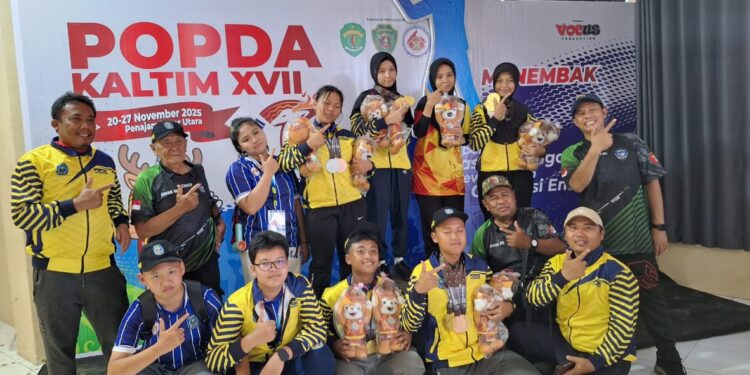 Perbakin Bontang Sumbang 16 Medali di POPDA PPU, Lampaui Target Meski Minim Fasilitas
