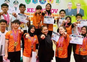 Tenis Meja Bontang Borong 8 Emas di Kejurprov, Dua Kali Lipat dari Target