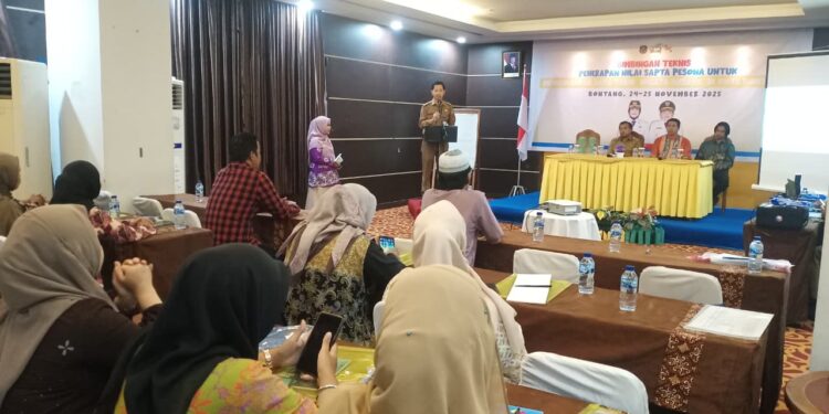 Dispopar-Ekraf Bontang Gelar Bimtek Sapta Pesona untuk Tingkatkan SDM Pariwisata