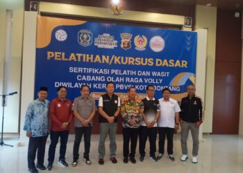 Dispopar-Ekraf Bontang Gelar Pelatihan Sertifikasi Pelatih dan Wasit Voli, Upaya Tingkatkan SDM Keolahragaan