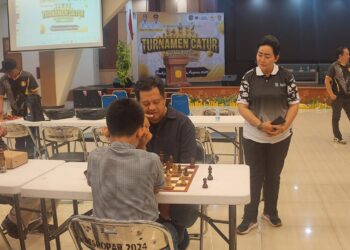Percasi dan Dispoparekraf Gelar Turnamen Catur Antar Klub se-Kota Bontang