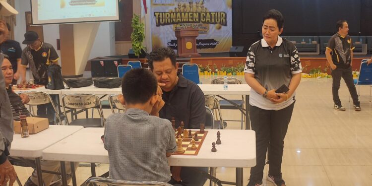 Percasi dan Dispoparekraf Gelar Turnamen Catur Antar Klub se-Kota Bontang