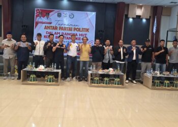 Diikuti 128 Pasang  Peserta, Lomba Domino Antar Parpol di Bontang Berlansung Meriah