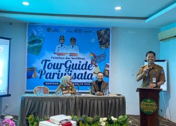 Sertifikasi SDM Pariwisata Digelar, Dispopar Ekraf Bontang Dorong Peningkatan Kualitas Pelaku Wisata