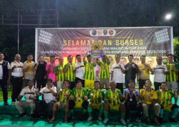 PS Marine Rebut Gelar Juara dalam Turnamen Mini Soccer Wali Kota Cup Bontang