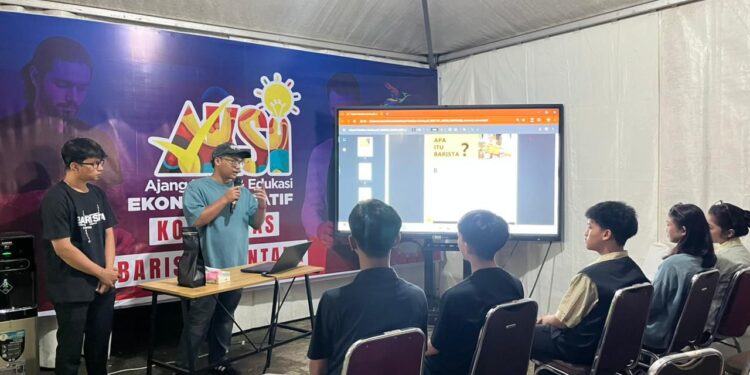 Gelar Workshop Singkat Barista di BEF, Dispopar-Ekraf Berdayakan Peserta dan Dorong Pelaku Usaha Baru