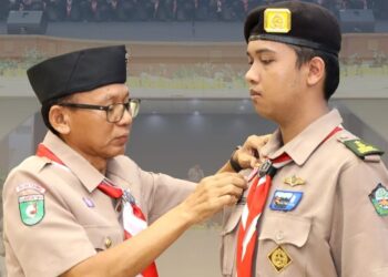 32 Kontingen Pramuka Bontang Resmi Dilepas Ikuti Jambore Daerah 2025 di Sangatta