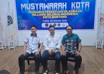 Imam Ahmad Riskan Pimpin Pobsi Bontang, Target Juara Umum dan Bentuk Sekolah Biliar