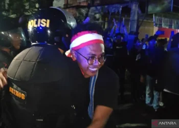Patroli Gabungan  Polresta Samarinda, Jaga Kondusivitas Pasca Aksi Unjuk Rasa