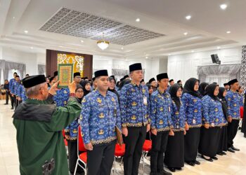 Pemkot Bontang Lantik 119 ASN, Neni Tekankan Integritas dan Pelayanan Maksimal