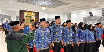 Pemkot Bontang Lantik 119 ASN, Neni Tekankan Integritas dan Pelayanan Maksimal