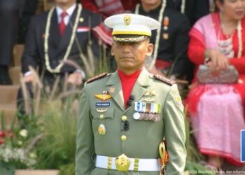 Mengenal Kolonel Inf Priyo Handoyo Eks Dandim 0908/Bontang,  Komandan Upacara Peringatan HUT ke-81 Kemerdekaan RI