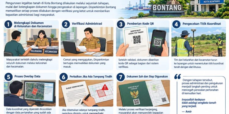 Proses Legalitas Tanah di Bontang, Ini Tahapan yang Mesti Dilalui
