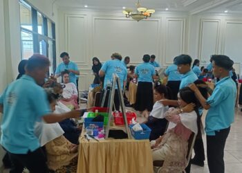 Pelatihan Hair Style di Bontang, 28 Peserta Belajar Penataan dan Perawatan Rambut